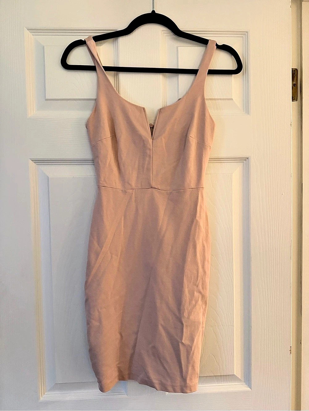 Soprano Mini Bodycon Dress in Pink Size Small